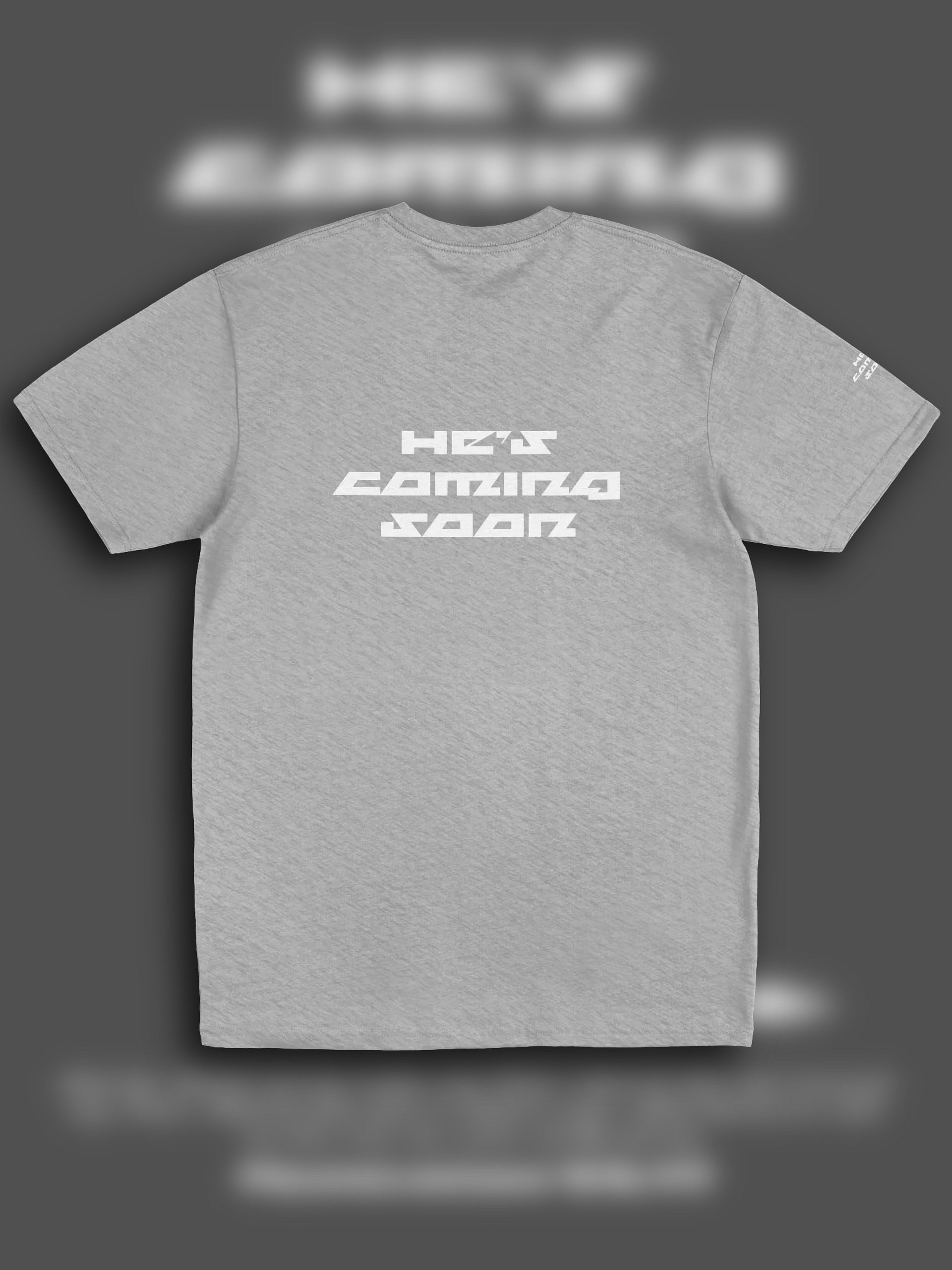 He's Coming Soon Collection - Cotton Heritage Men's Premium Heavyweight Tee product image (7)