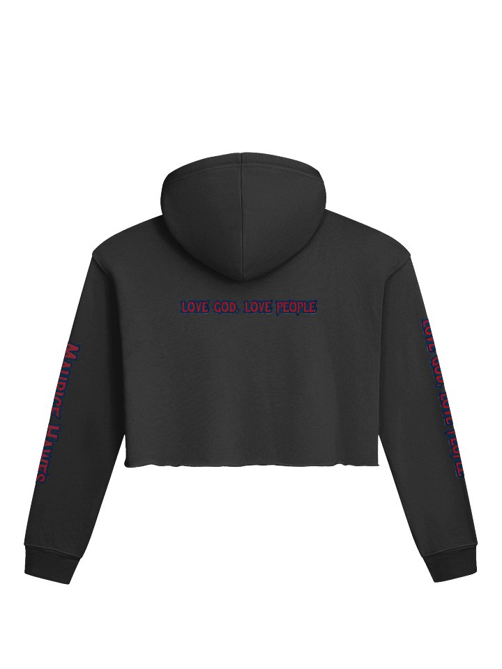 Maurice Movement Records Crop top hoodie product image (2)