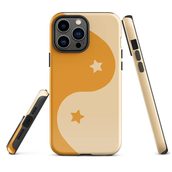 Honey Yin Yang Stars iPhone Tough Case product image (3)