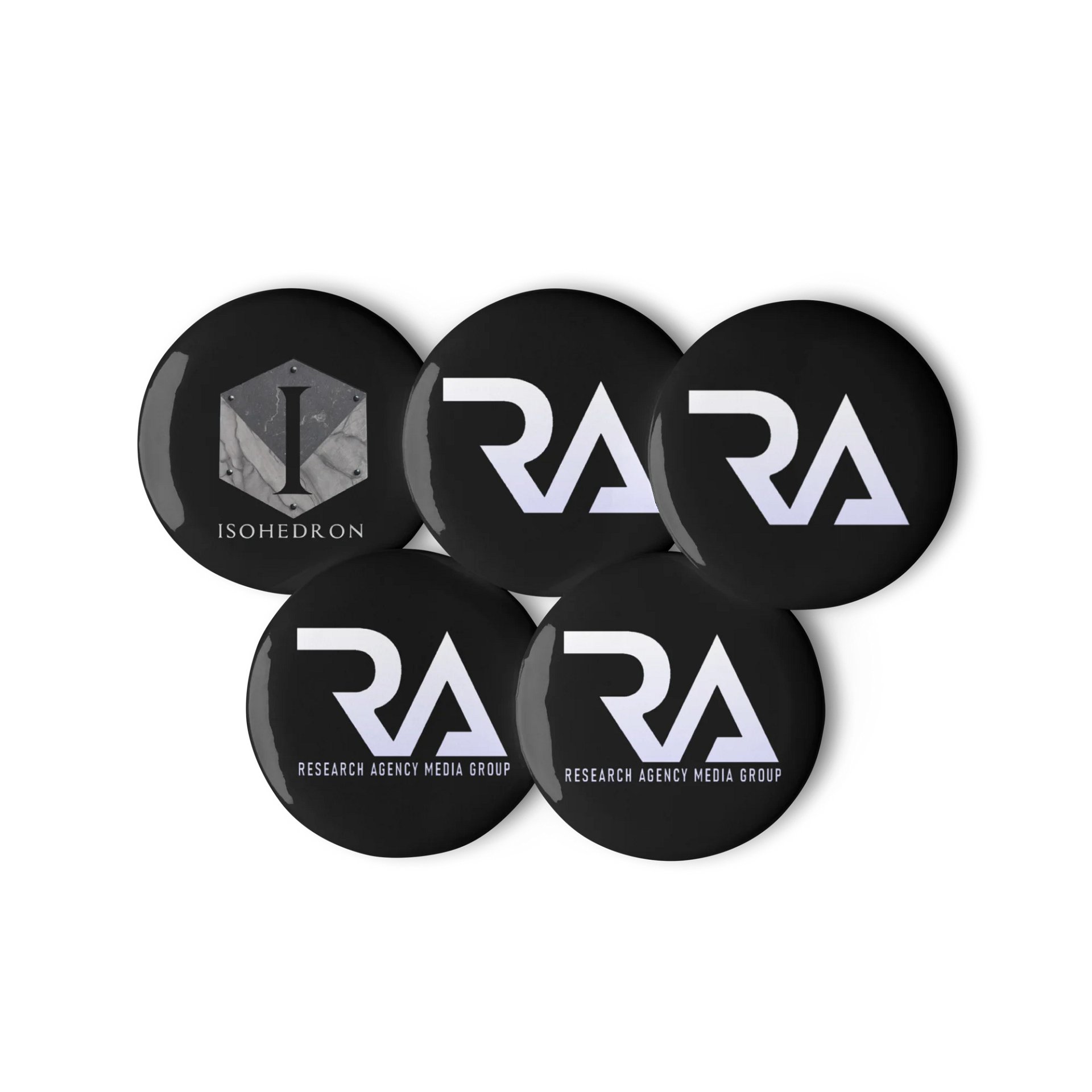 Logo Button Pins (Pack) product image (1)