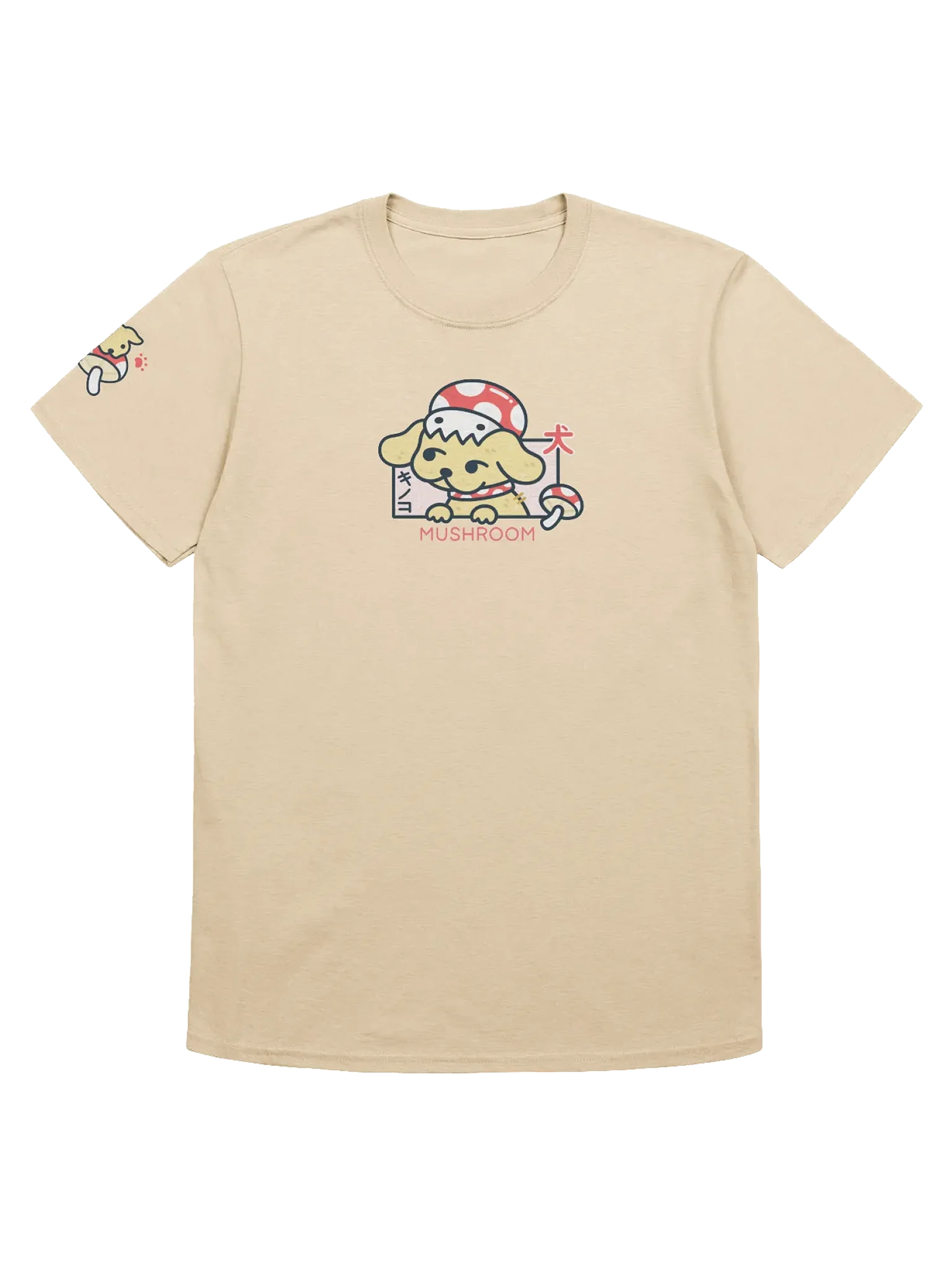 Mushroom Dog Tee Shirt product image (1)