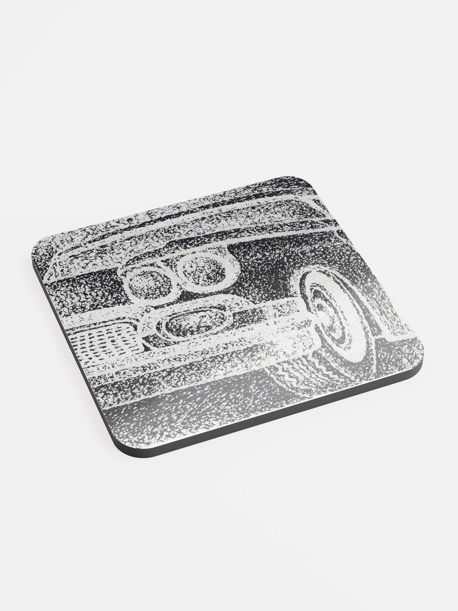Black Car coaster product image (2)