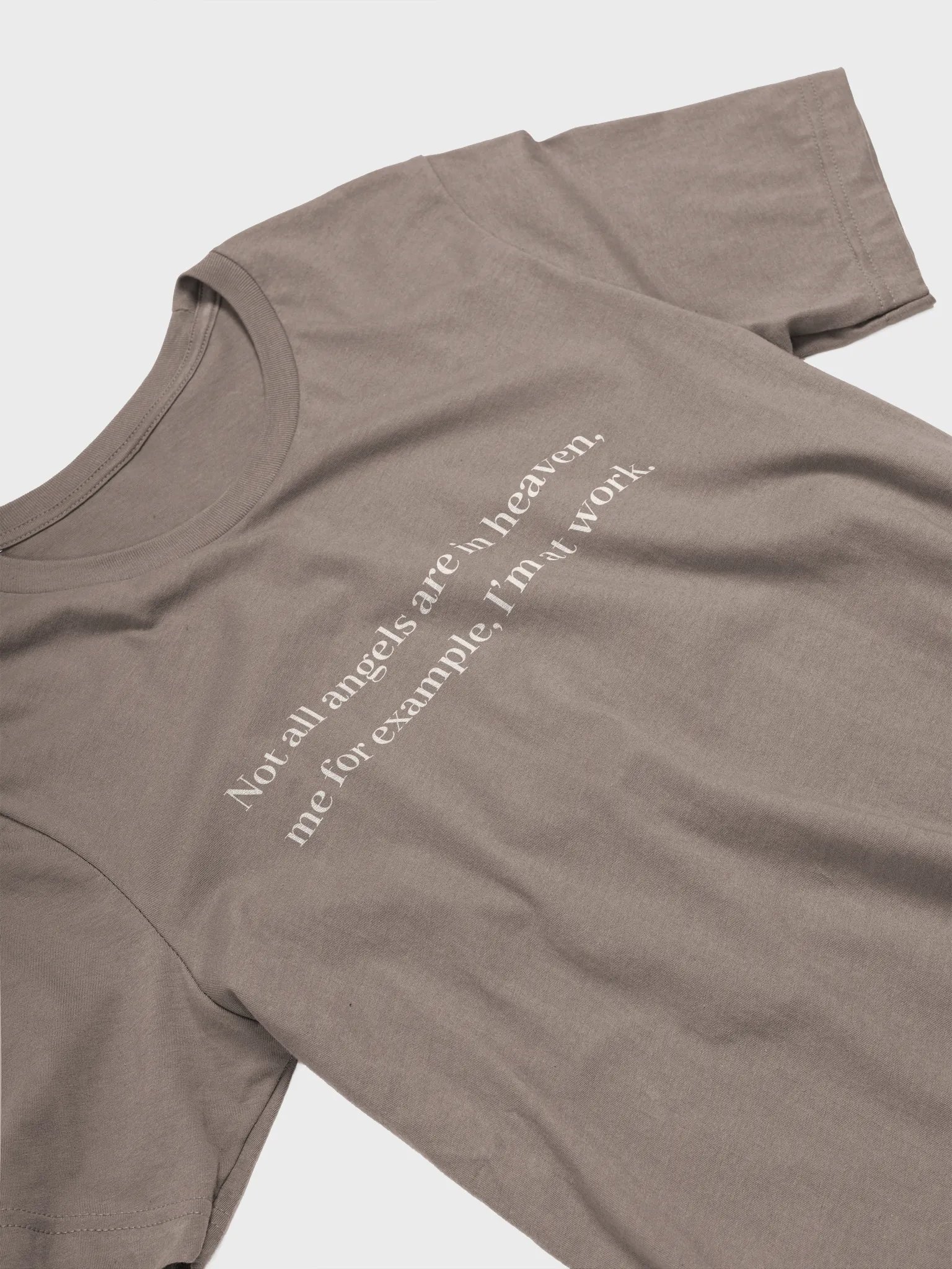 Angels At Work T-Shirt (Quote) (Light) product image (3)