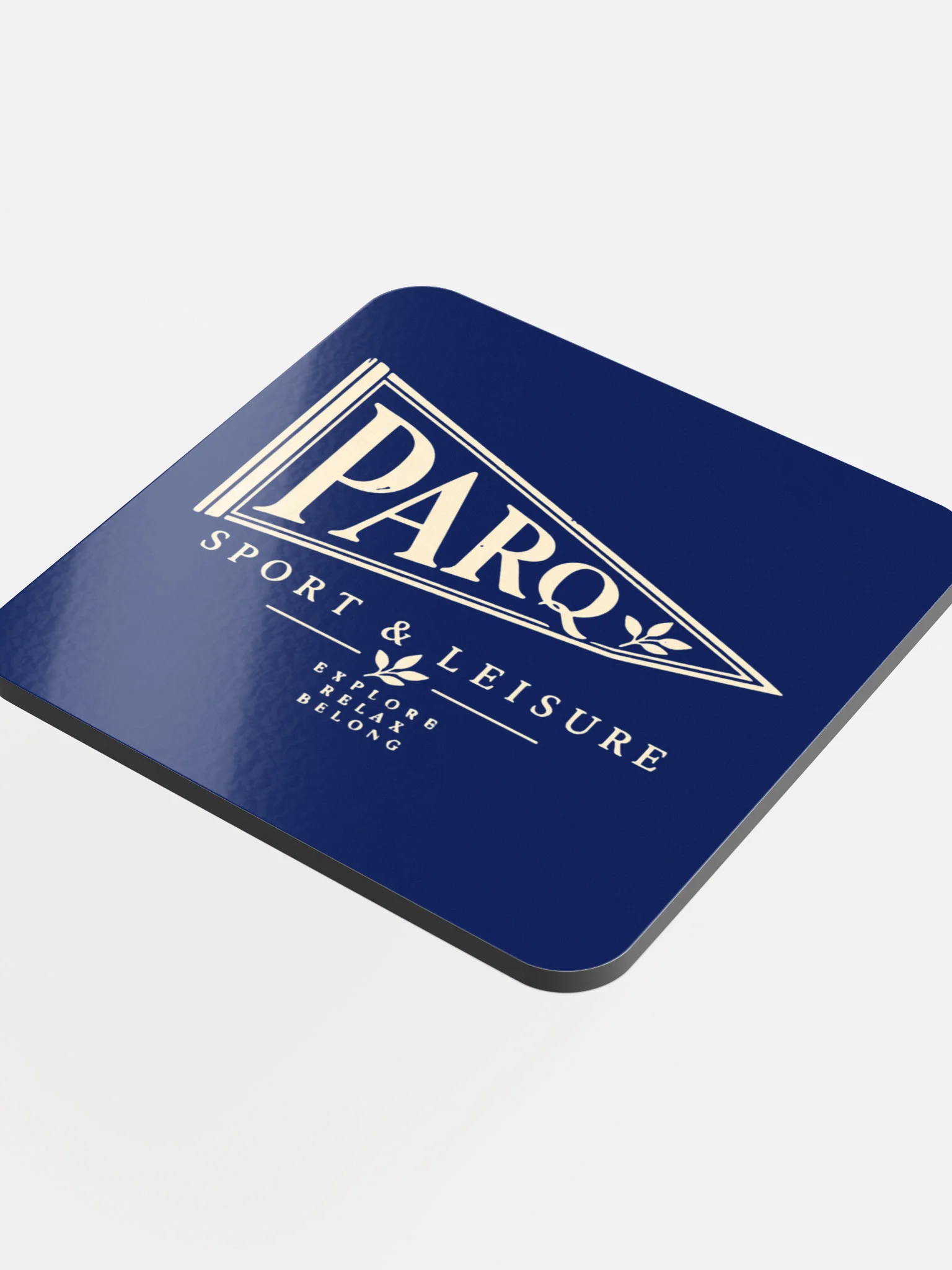 PARQ Sport & Leisure Glossed Cork Coaster product image (4)