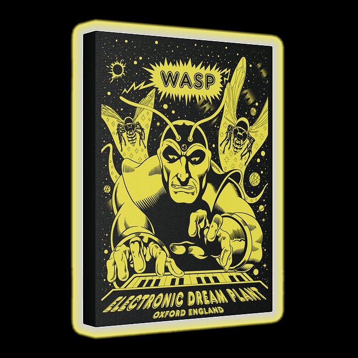 EDP Wasp Canvas Art - Electronic Dream Plant (Vintage Analog Synthesizer) product image (1)