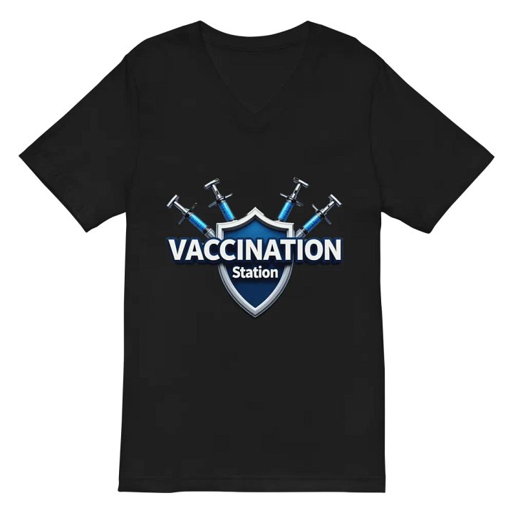 Vaccine Shield V-Neck Tee product image (3)