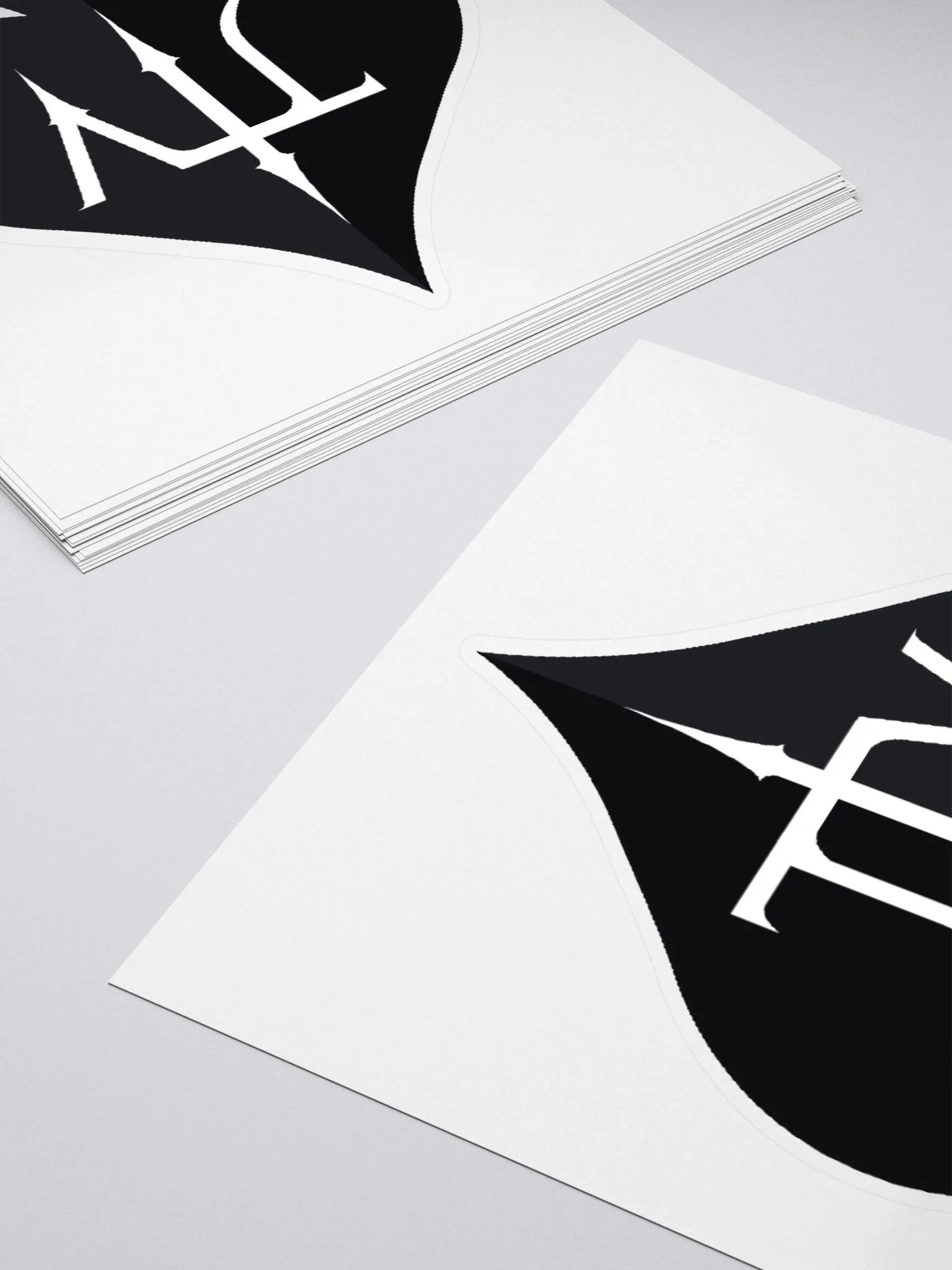 JTV Monogram Spade Stickers product image (4)