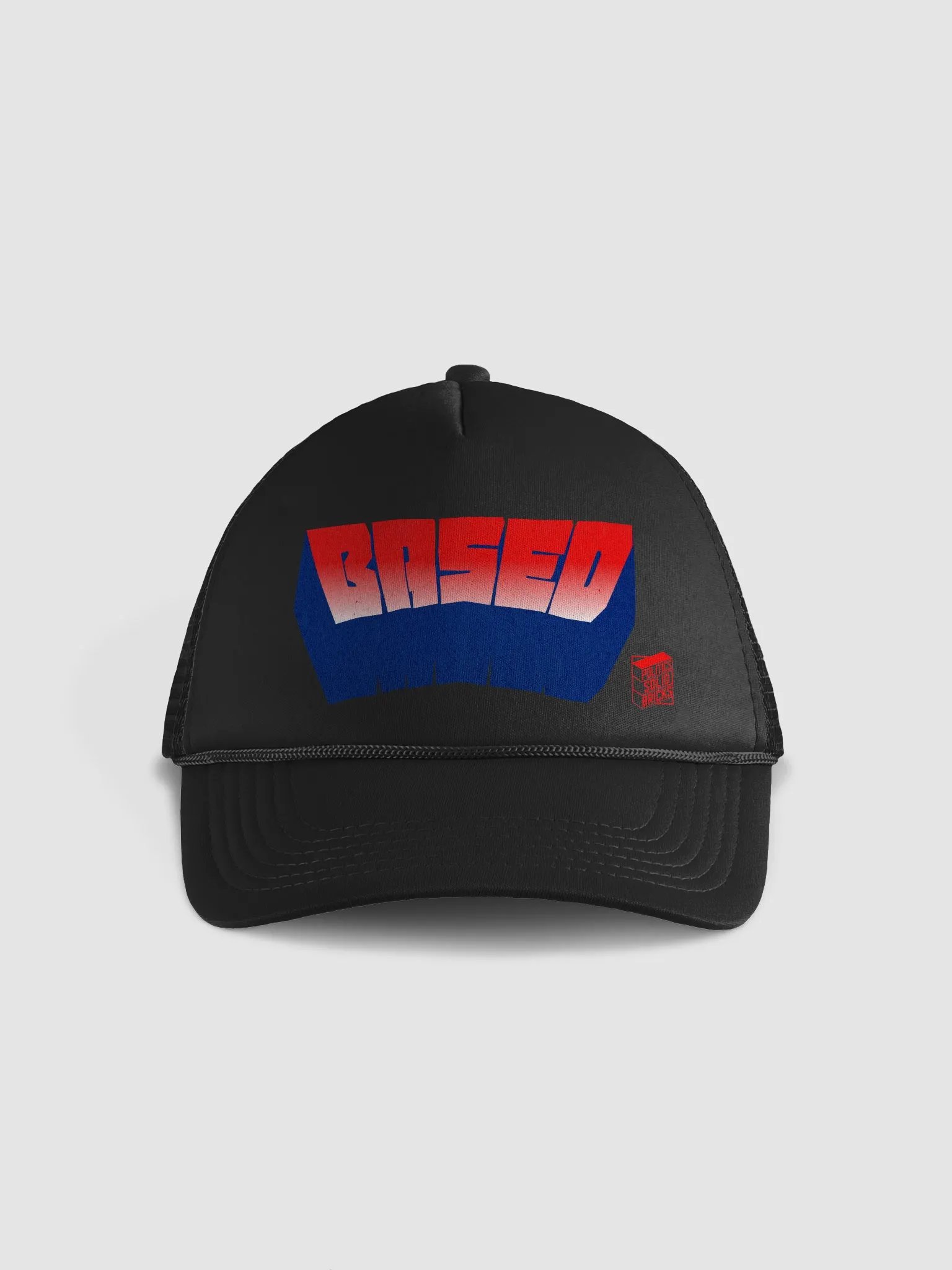 BASED Bold Letter ~Trucker Hat~ product image (1)