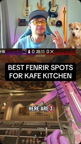 Save these for your next Kafe Kitchen defence. 👀 #siege #r6siege #rainbowsix #r6 #rainbow6siege