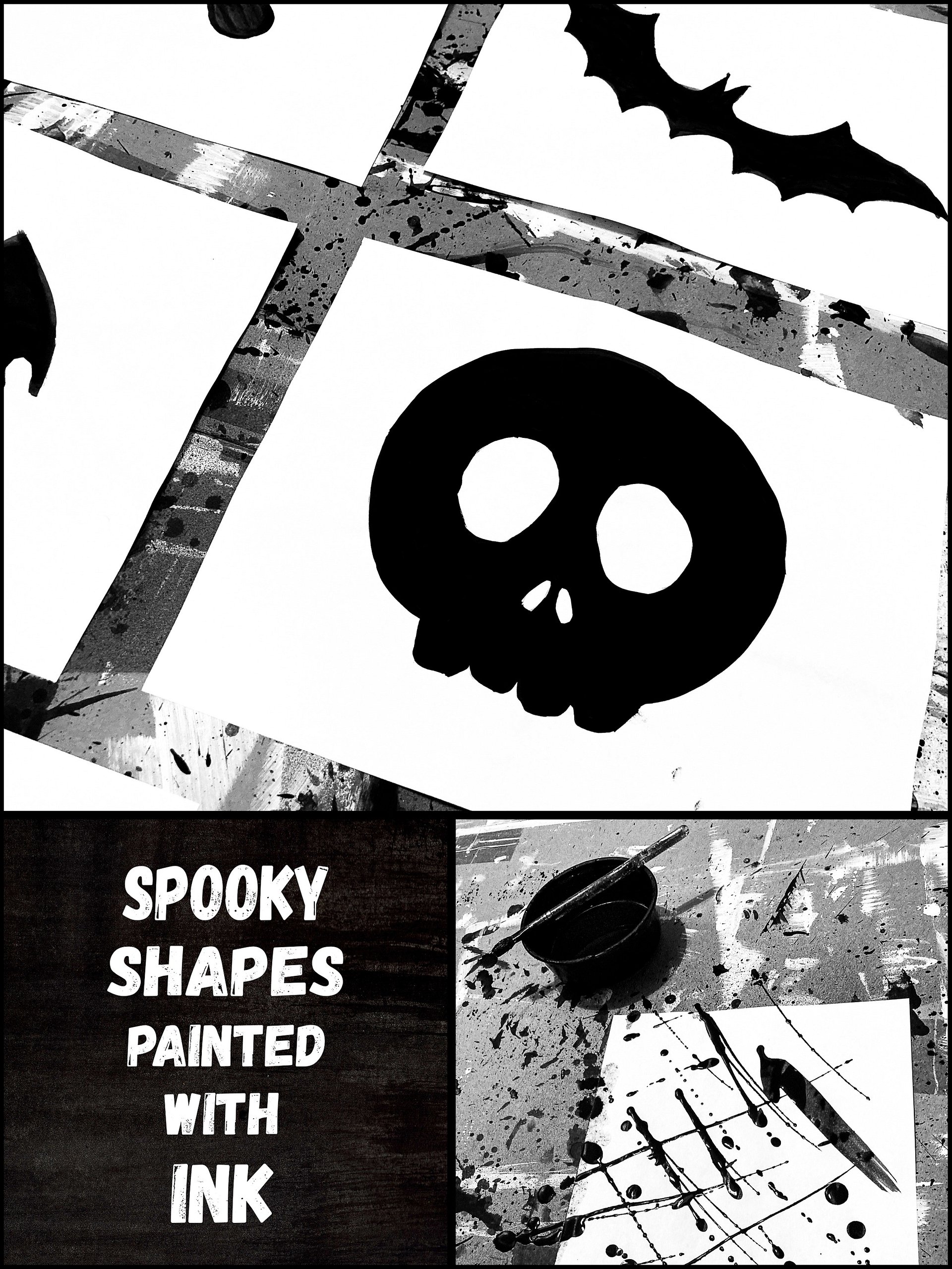 HOLOGRAPHIC STICKER - SKULL 04 product image (3)