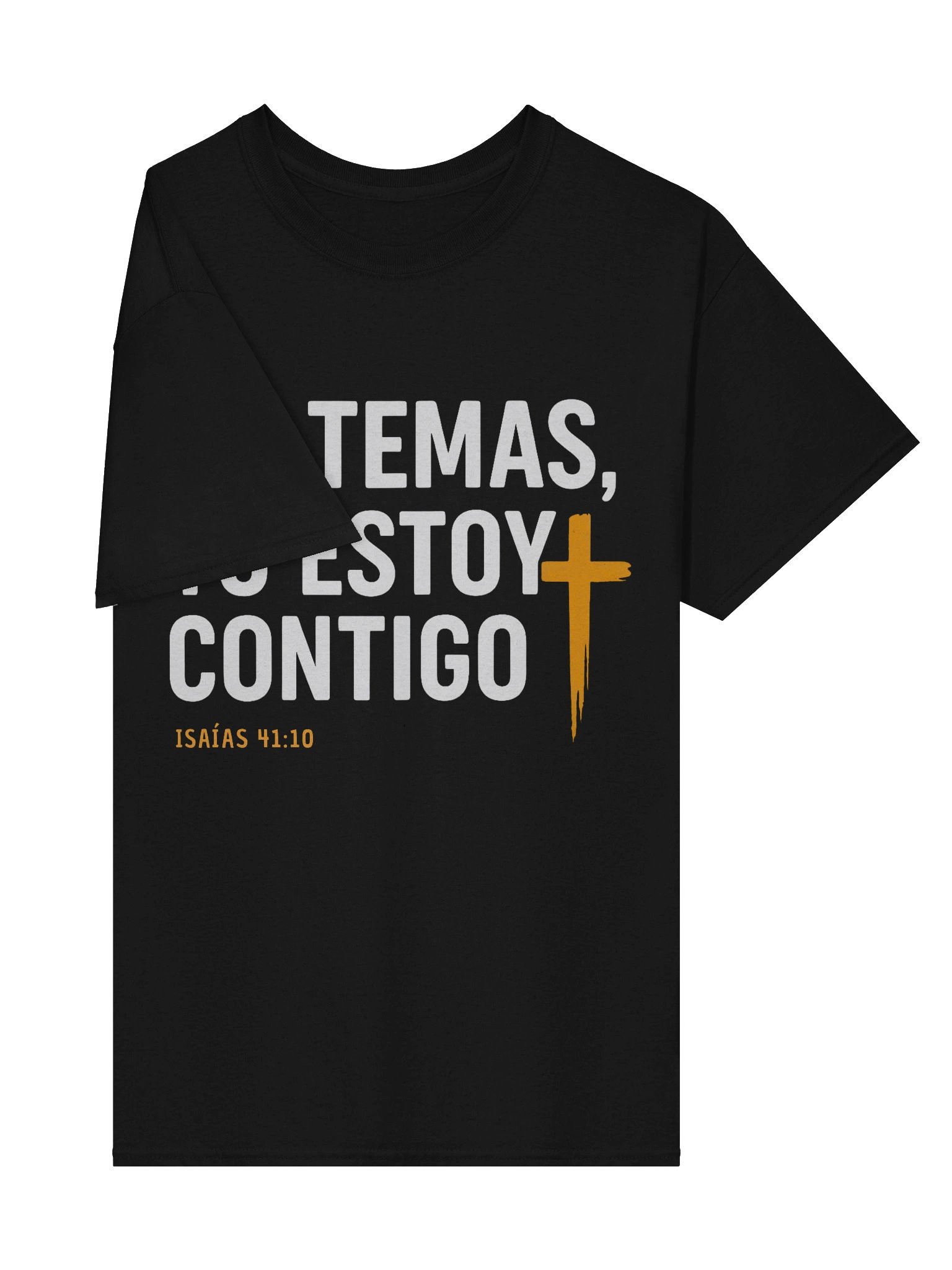 Camiseta Unisex Manga Corta | No temas yo estoy contigo product image (5)