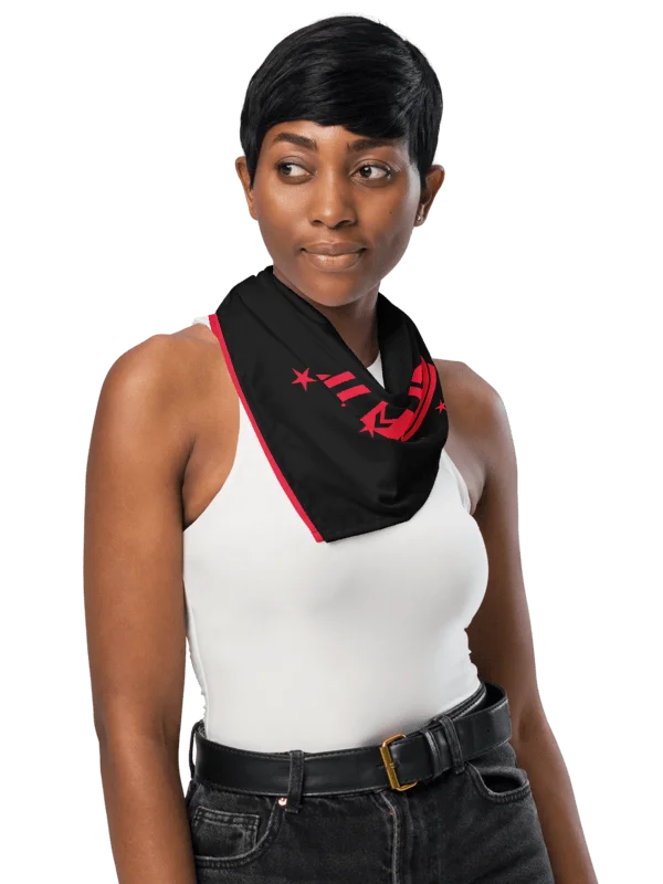 Task Force Red/Black Bandana product image (4)