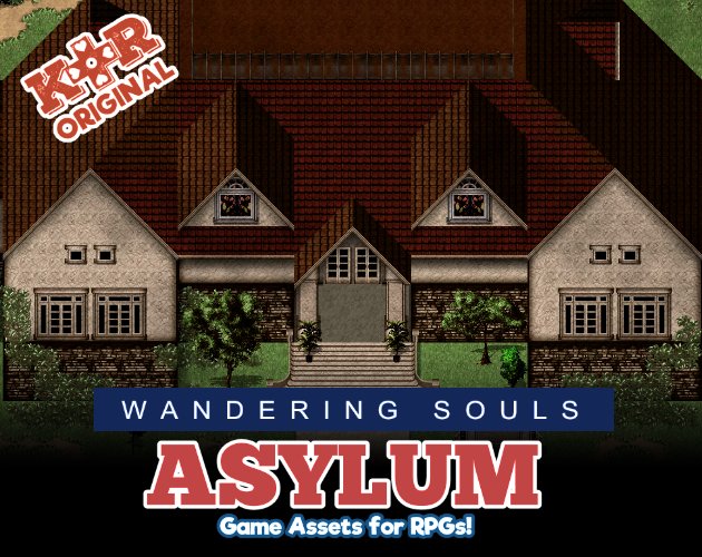 KR Wandering Souls Asylum Tileset for RPGs product image (1)