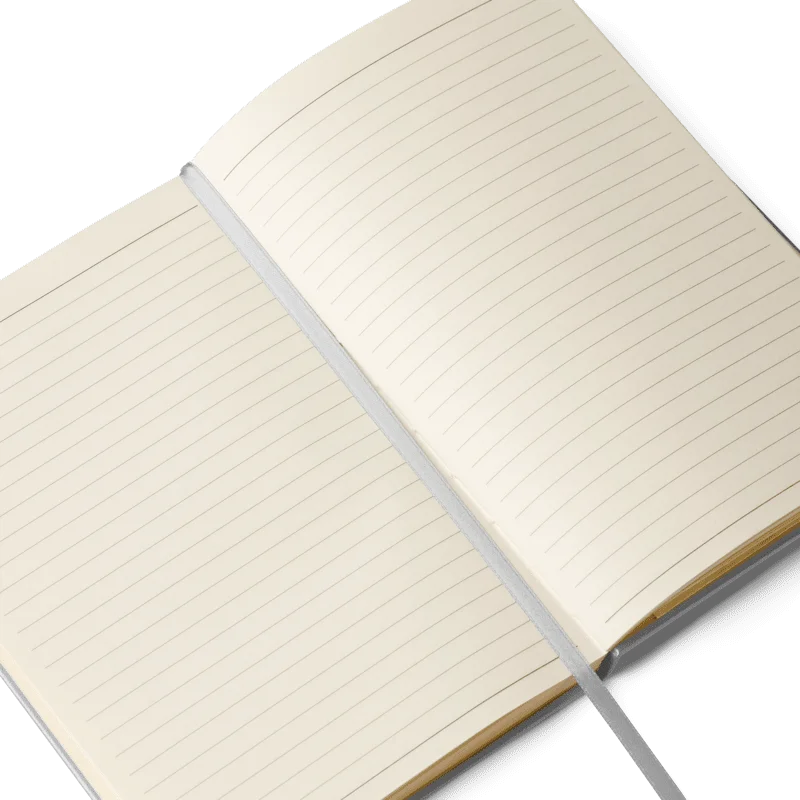 Bird Calligraphy Notebook w/Quote – Deep Black Print product image (3)