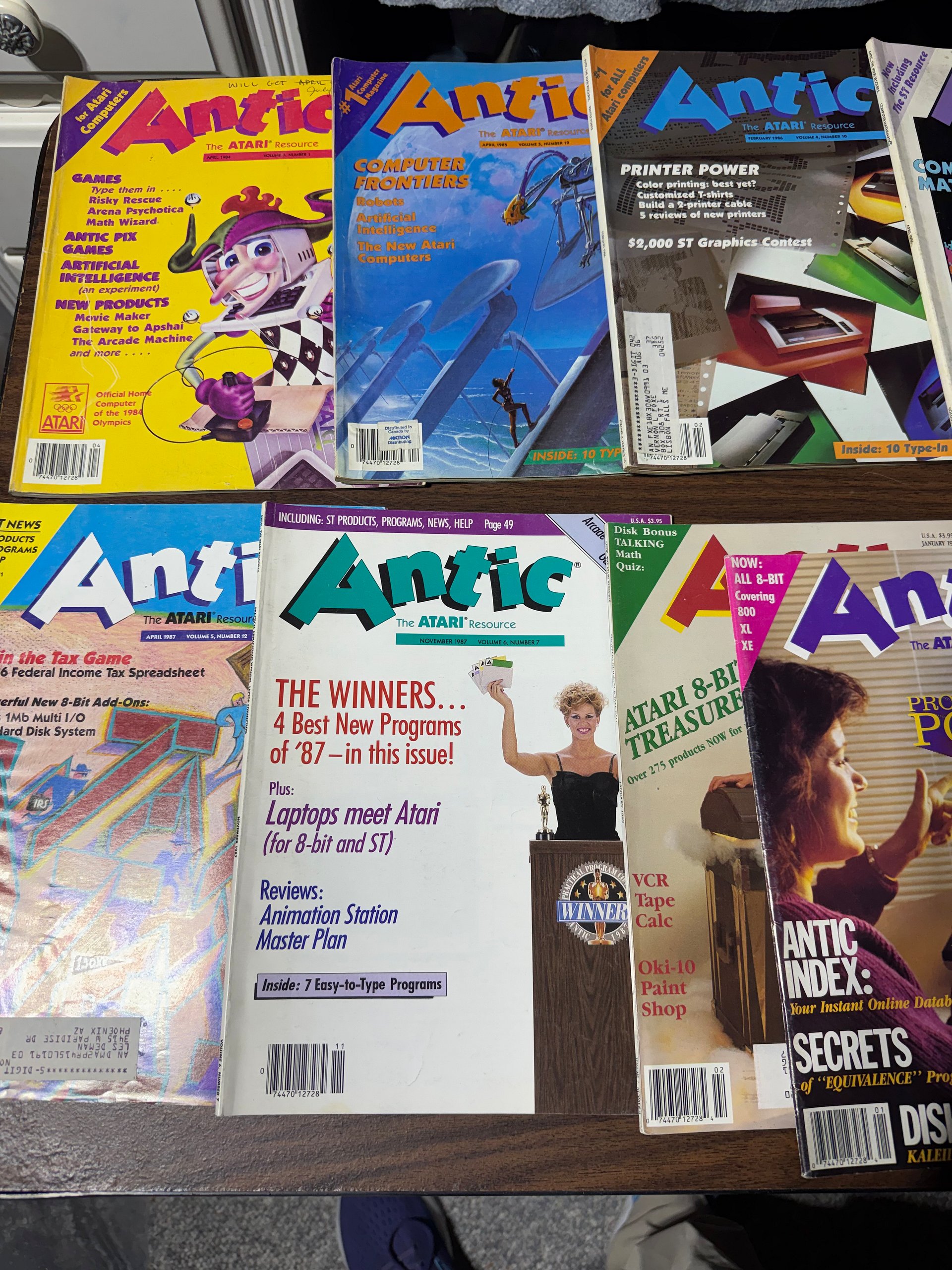 Antic Magazine Lot (11 issues) product image (2)
