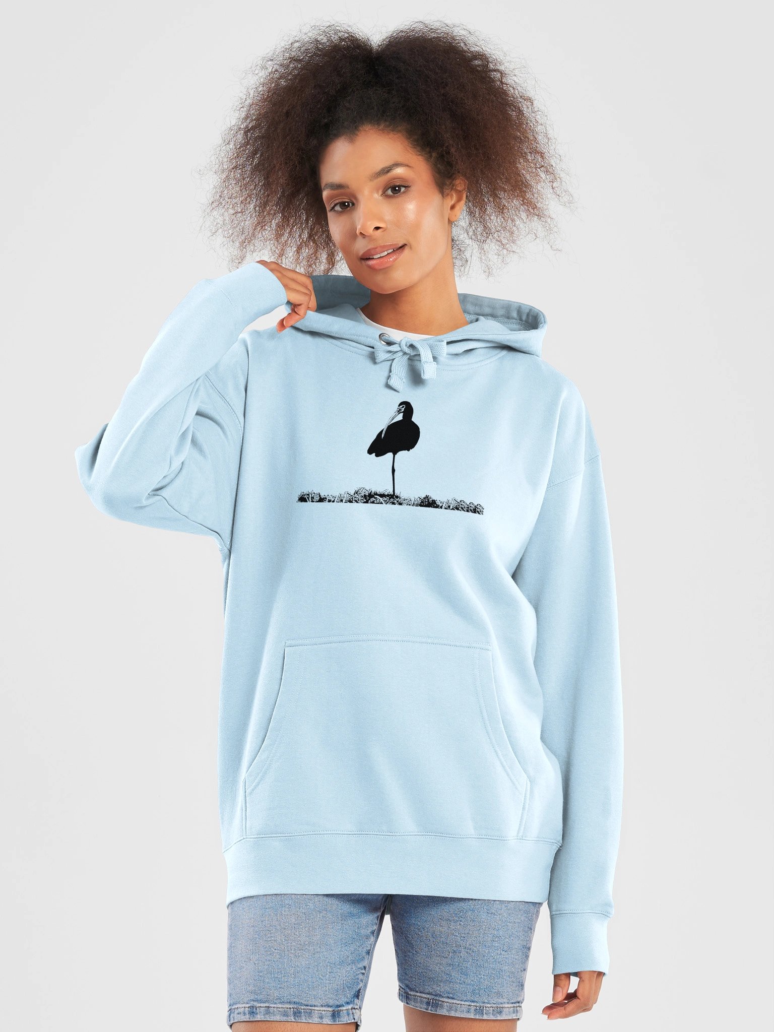 White-faced Ibis Unisex Premium Hoodie product image (69)