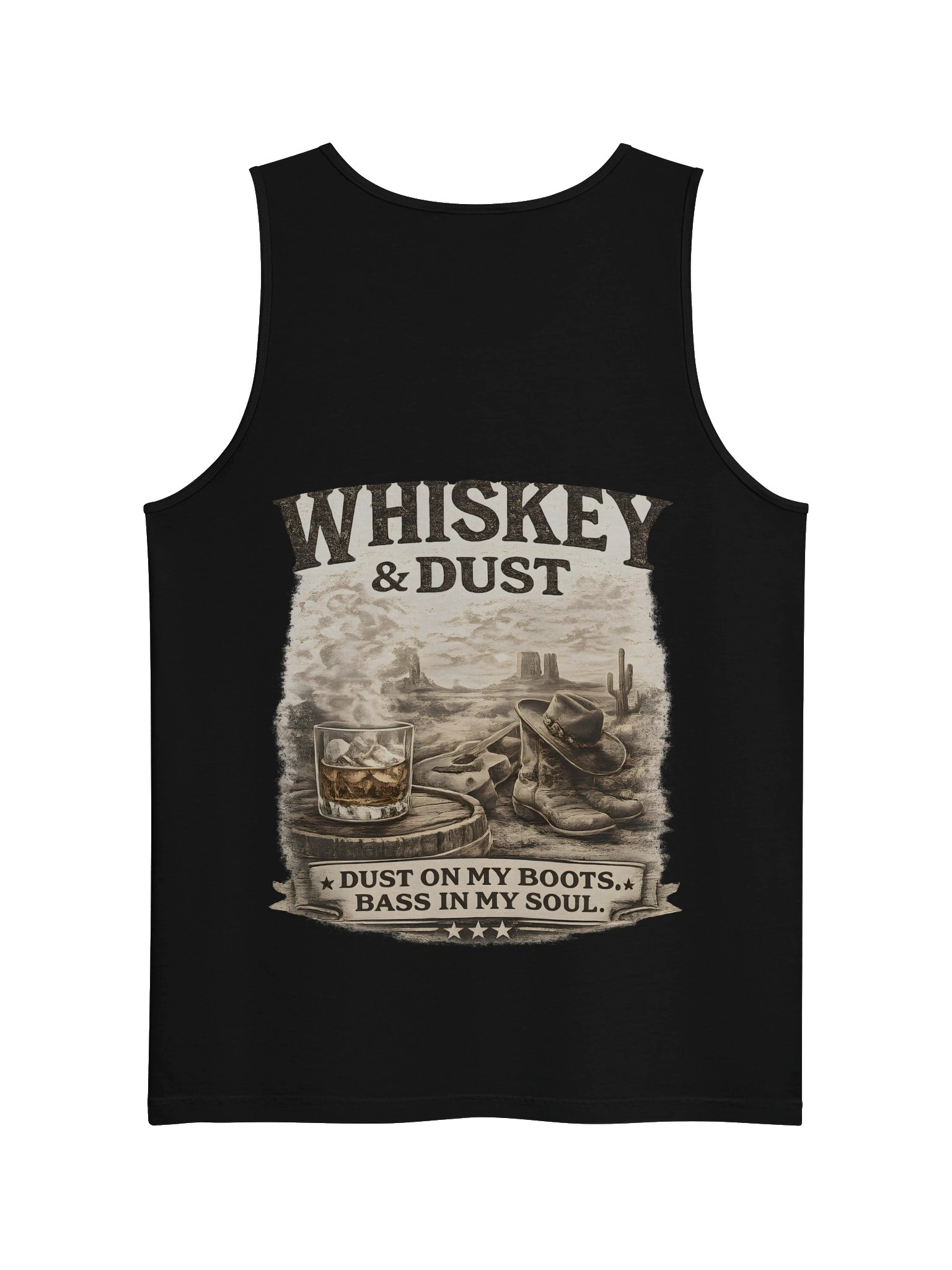 Country Hardstyle | Whiskey & Dust | Garment-Dyed Tank Top product image (2)