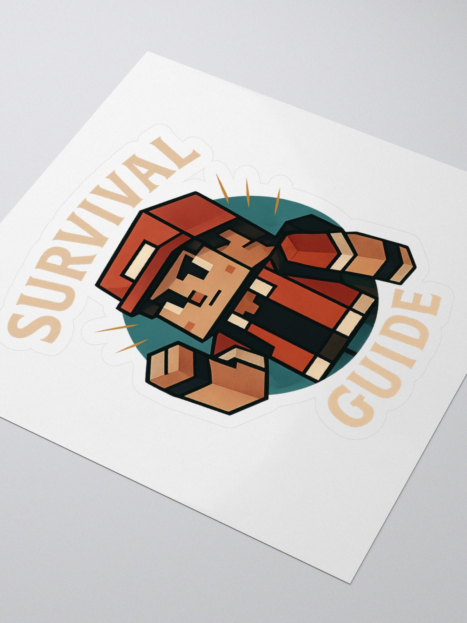 Survival Guide Sticker No Background product image (3)