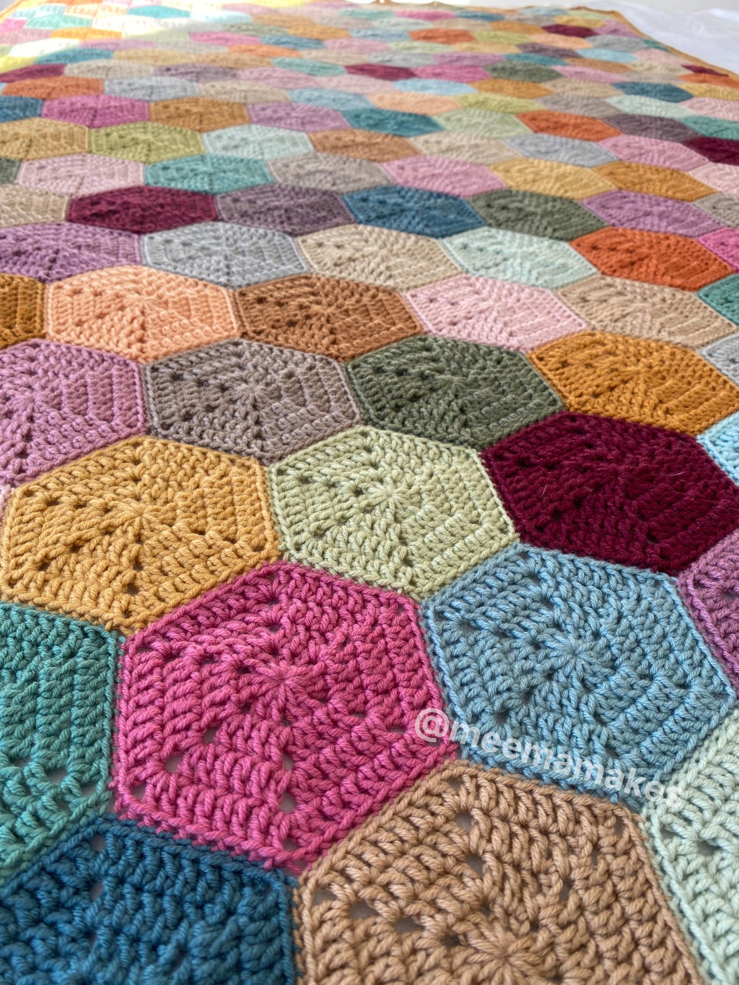 Hexalong Blanket Pattern product image (3)