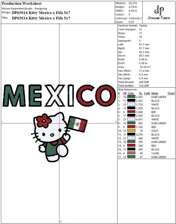 KITTY MEXICO X FIFAA product image (2)