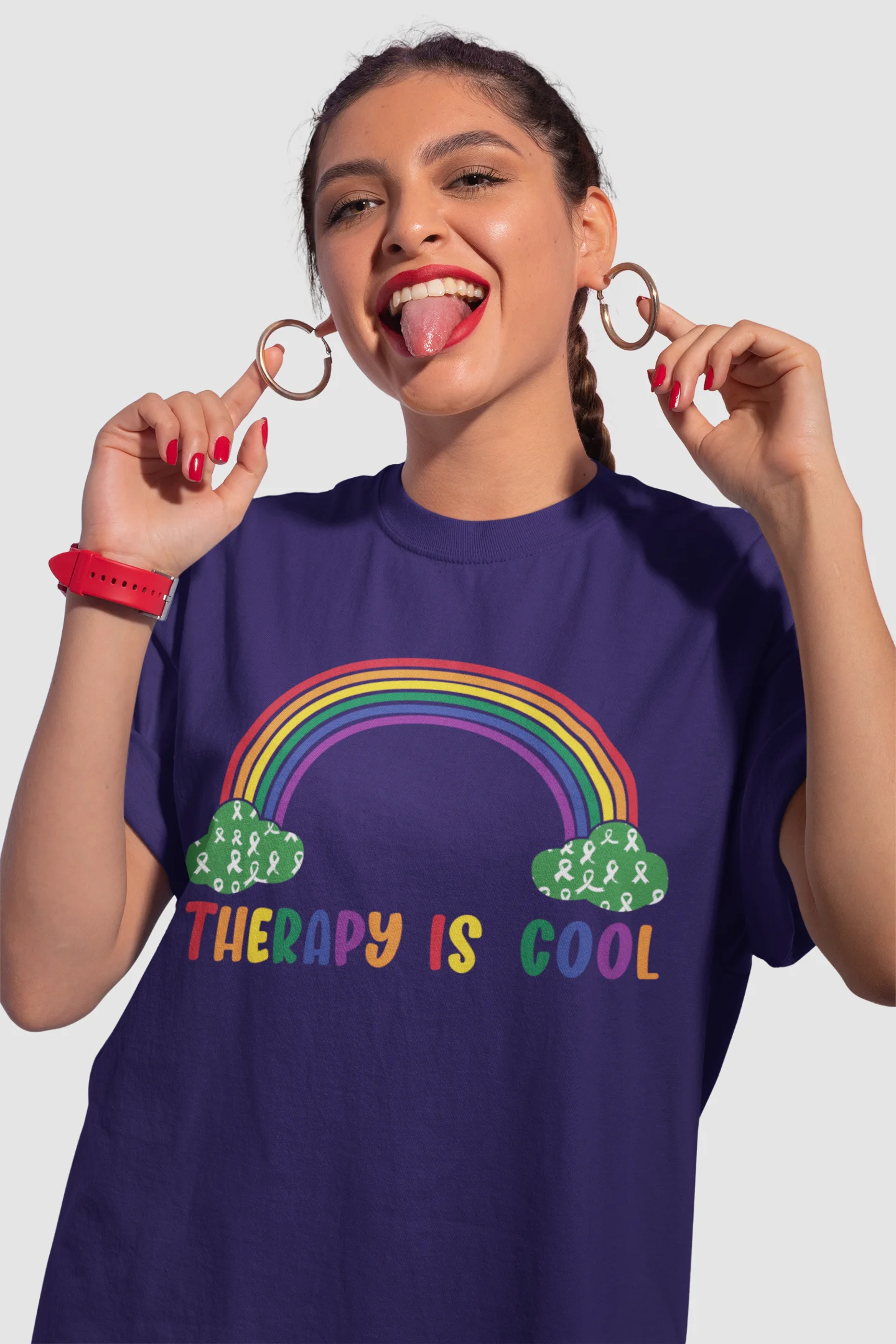 Therapy Is Cool – Normalizing Healing Unisex T-Shirt product image (2)
