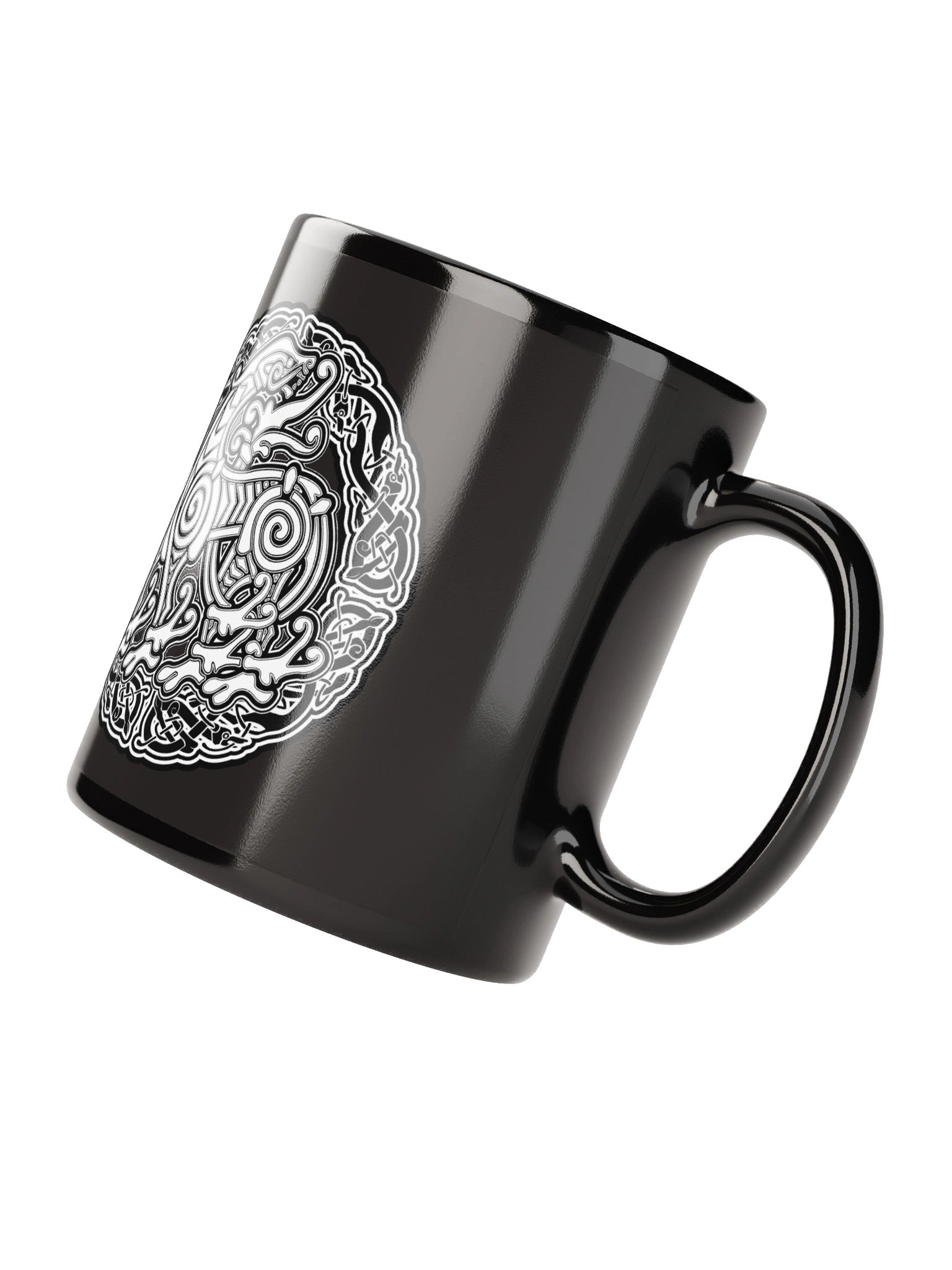 Fenir Circle Celtic - Black Mug product image (8)