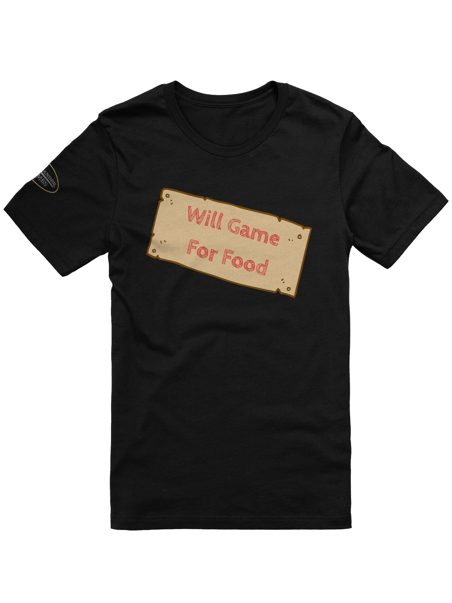 Will Game For Food T-Shirt product image (1)