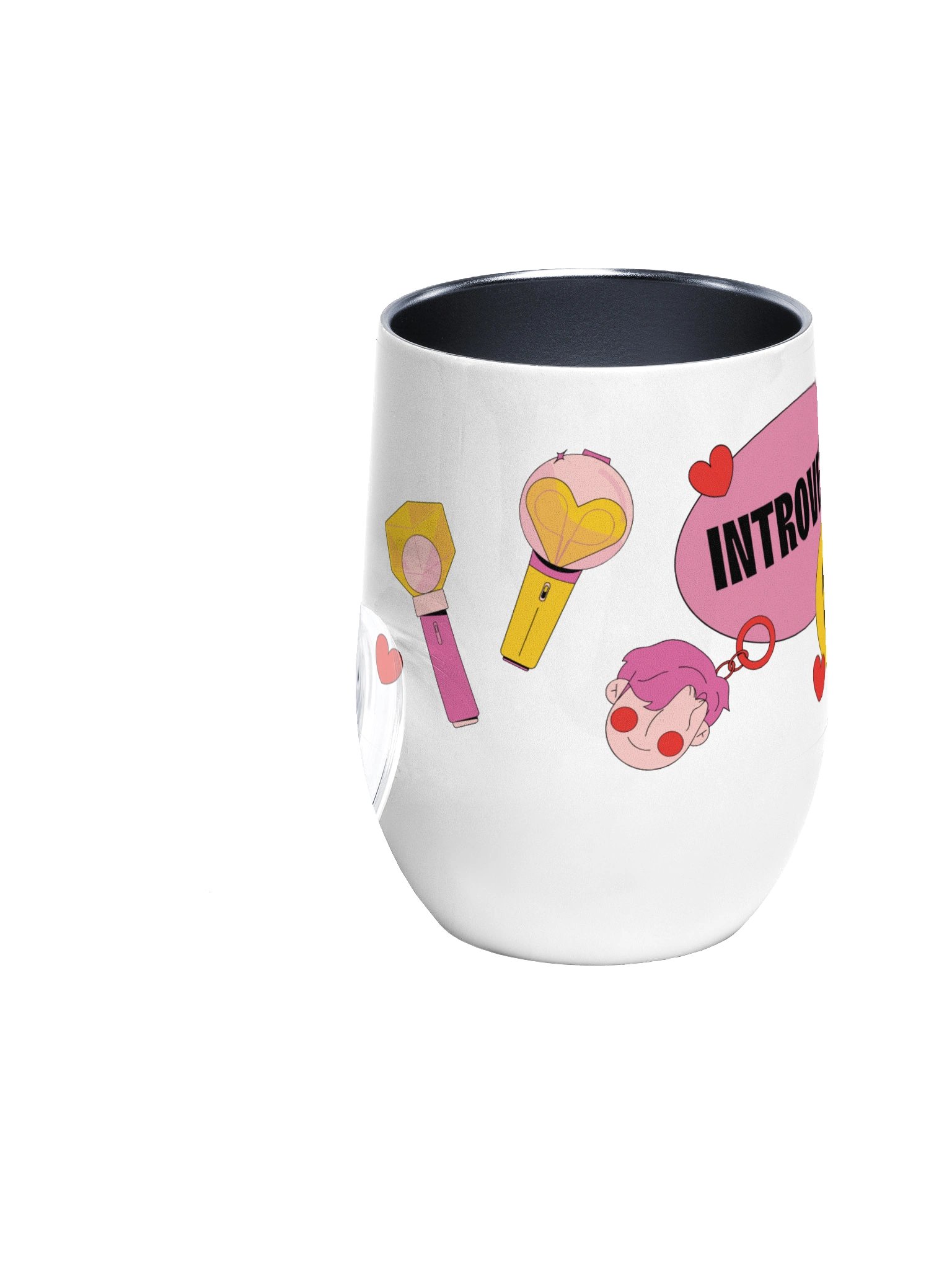 K-Pop Introvert Wine Tumbler product image (2)