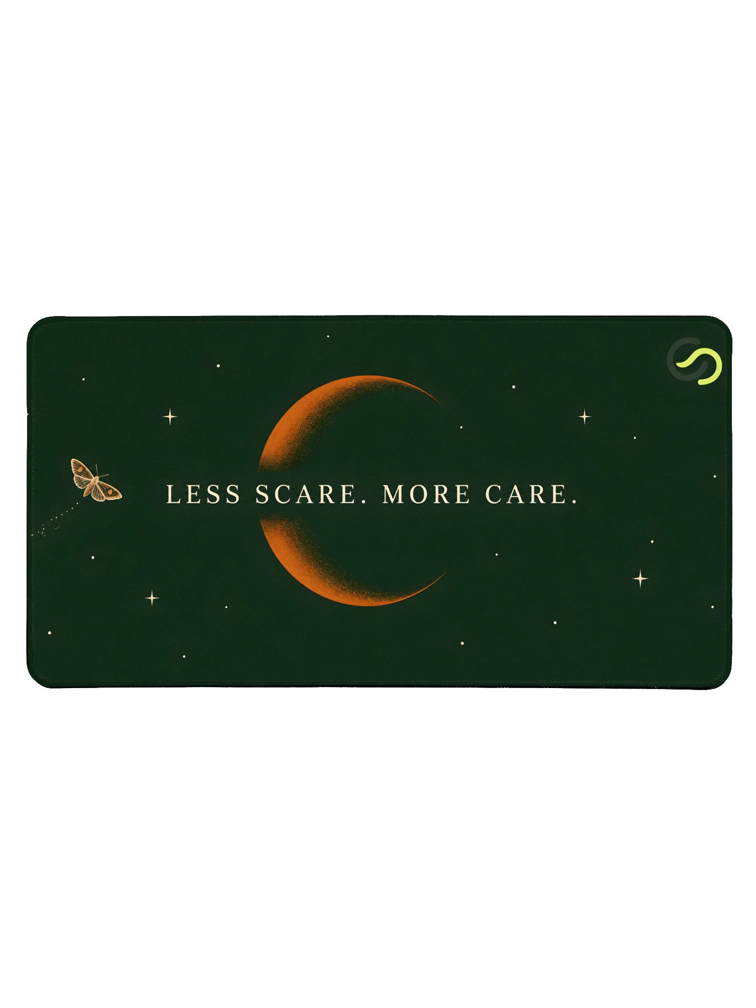 Less Scare, More Care Halloween Desk Mat product image (1)