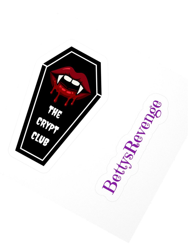 BettysRevenge Crypt Club Sticker product image (5)