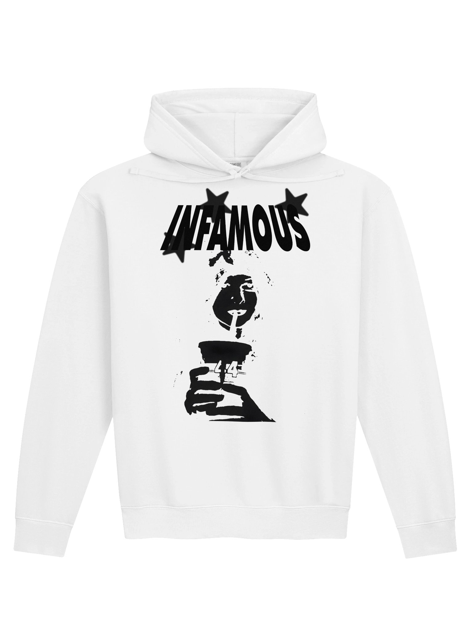 INFAMOUS STARBOUND HOODIE WHITE product image (1)