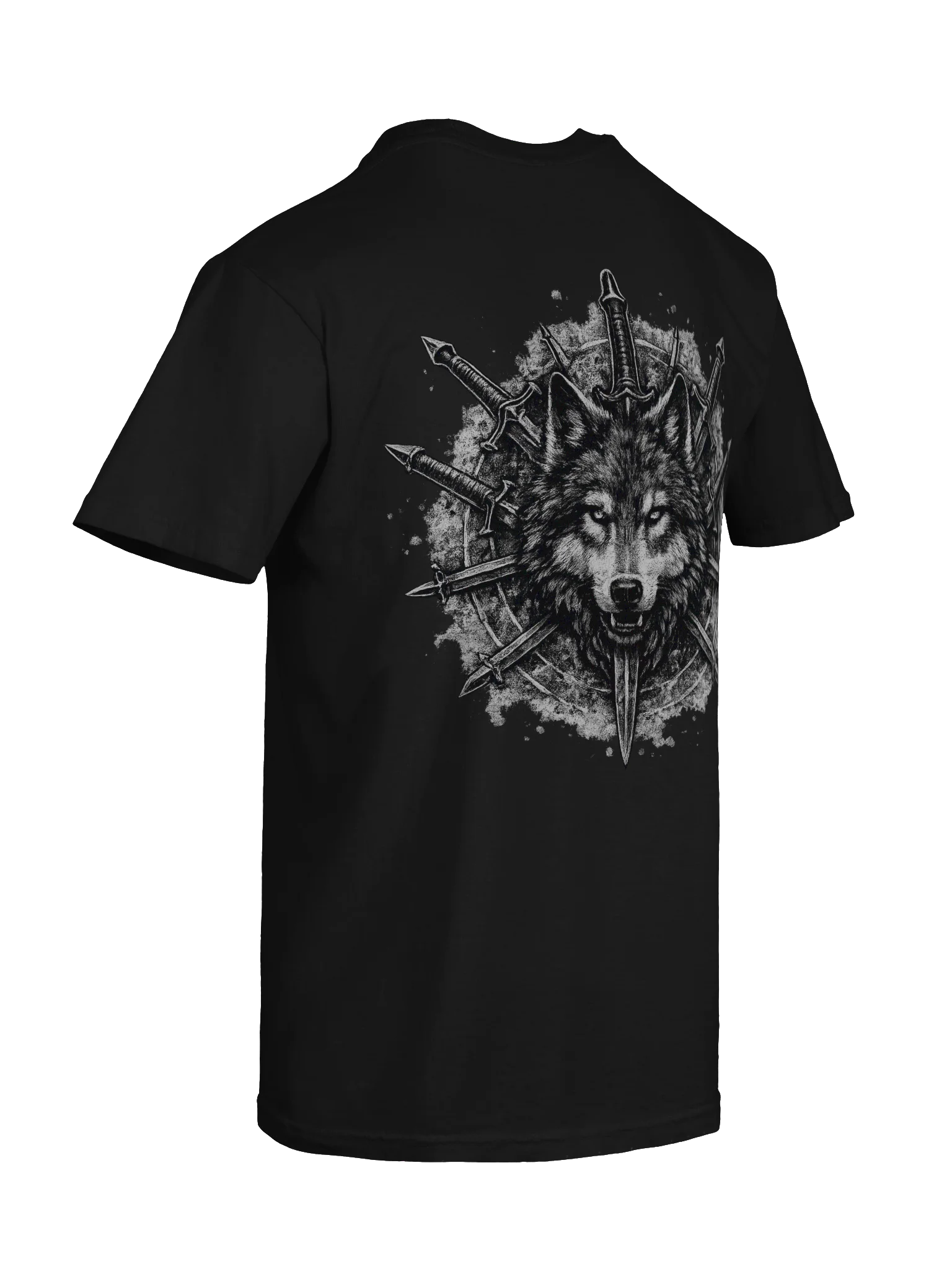 Alpha Wolf Swords Unisex Tee product image (10)