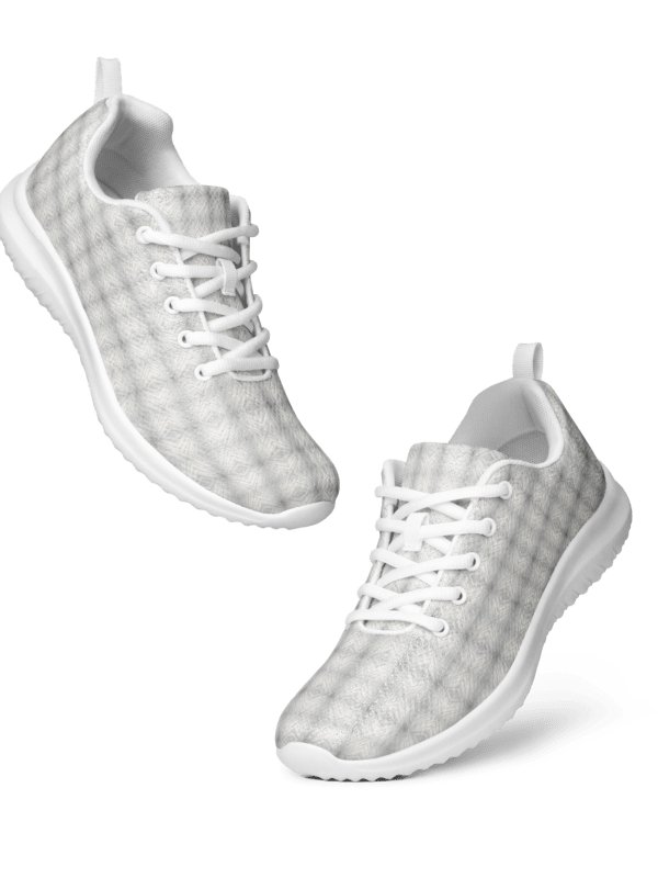 Geo-Optic Pulse: Urban Tech-Loom Sneaker Men's Athletic Shoes product image (3)
