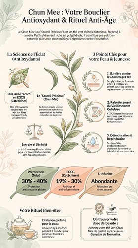 Instagram, Facebook & Pinterest

À la recherche d'un secret de beauté 100% naturel pour une peau éclatante ? ✨🍵

Découvre...