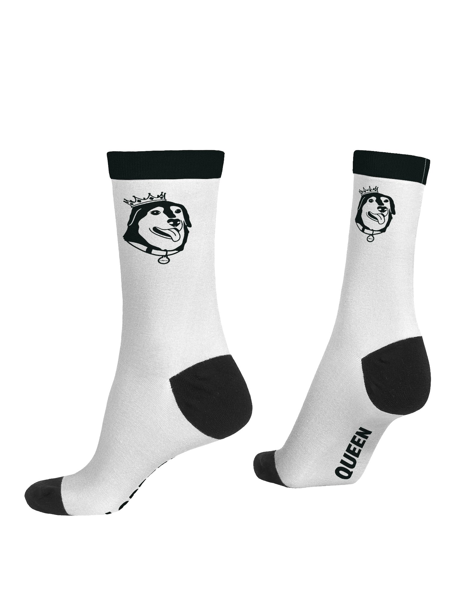 Queen Loretta Crew Socks product image (4)