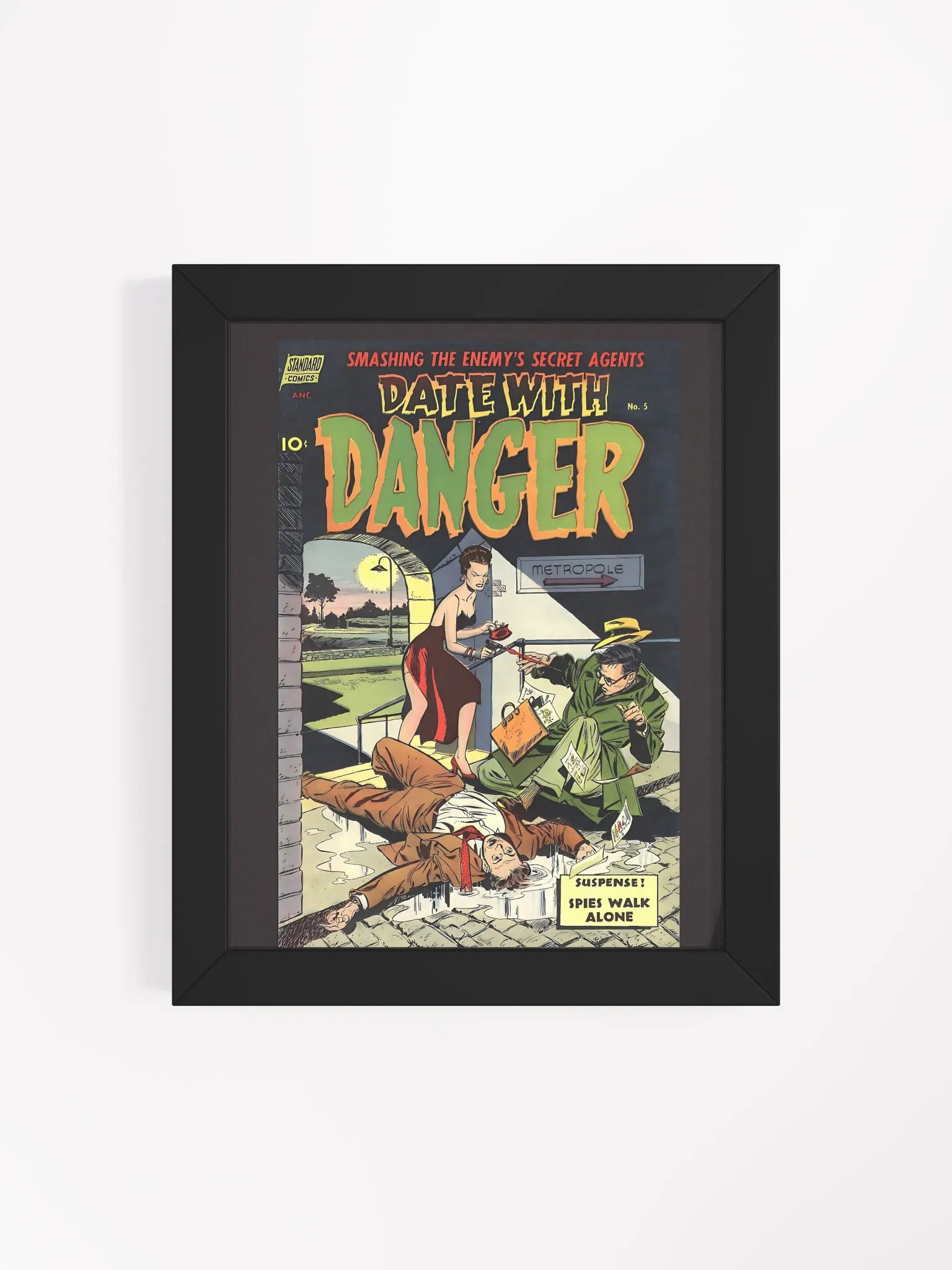 Date With Danger #1 Framed Art product image (63)