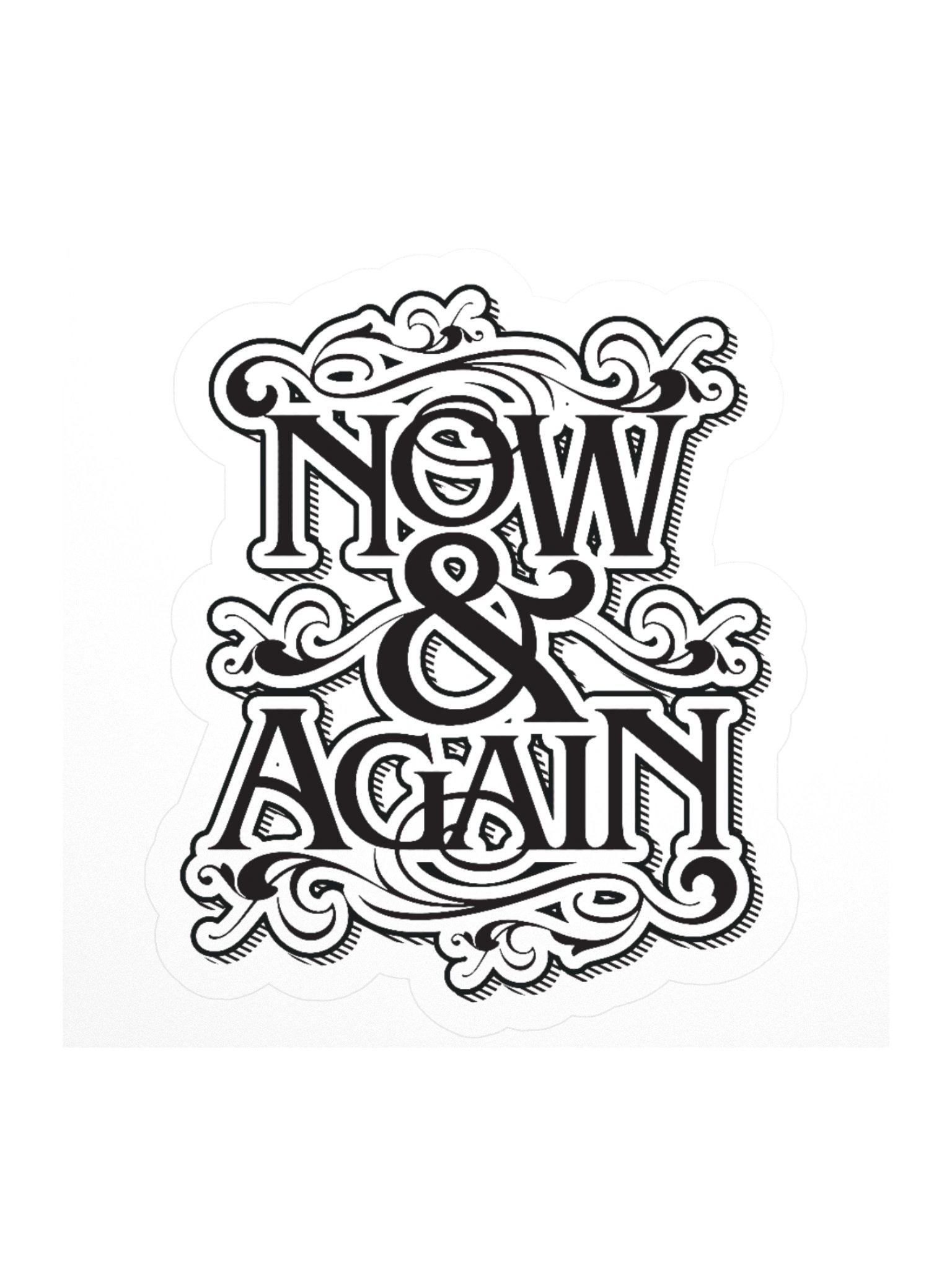 N&A Black Sticker product image (2)