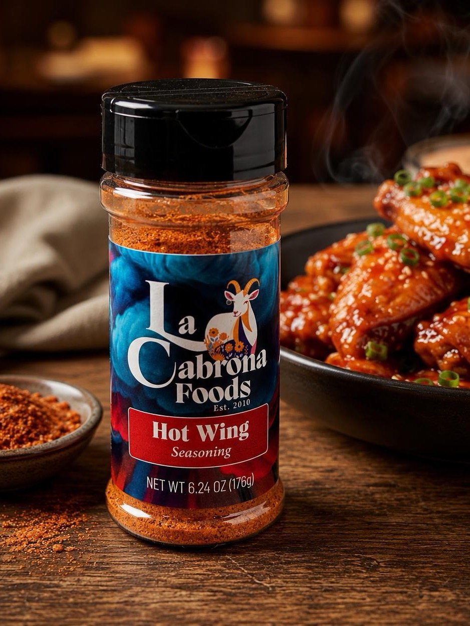 La Cabrona Foods Hot Wing Seasoning Bold Mexican Style Seasoning product image (1)