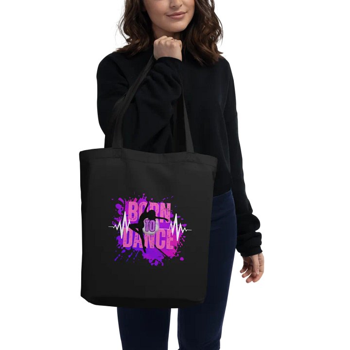 Born to Dance Her Silhouette Reverie Tote Bag product image (2)