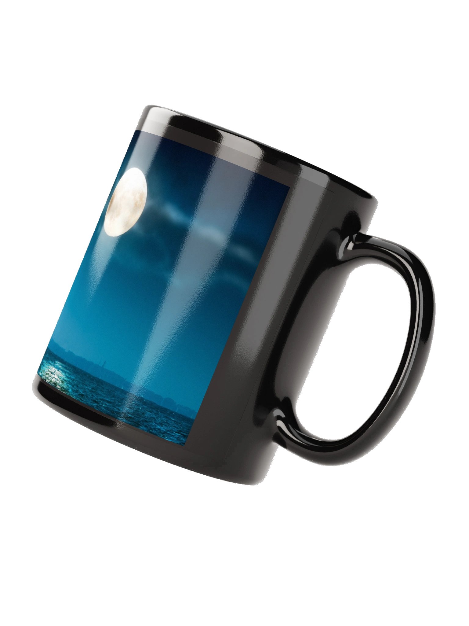 Pirate Ship Mug Full Moon Flying Dutchman Ghost Ship product image (5)
