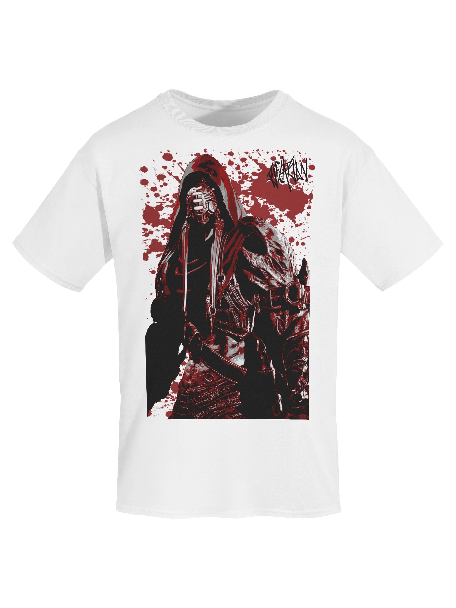 Skorge paintint tee (WHITE) product image (7)