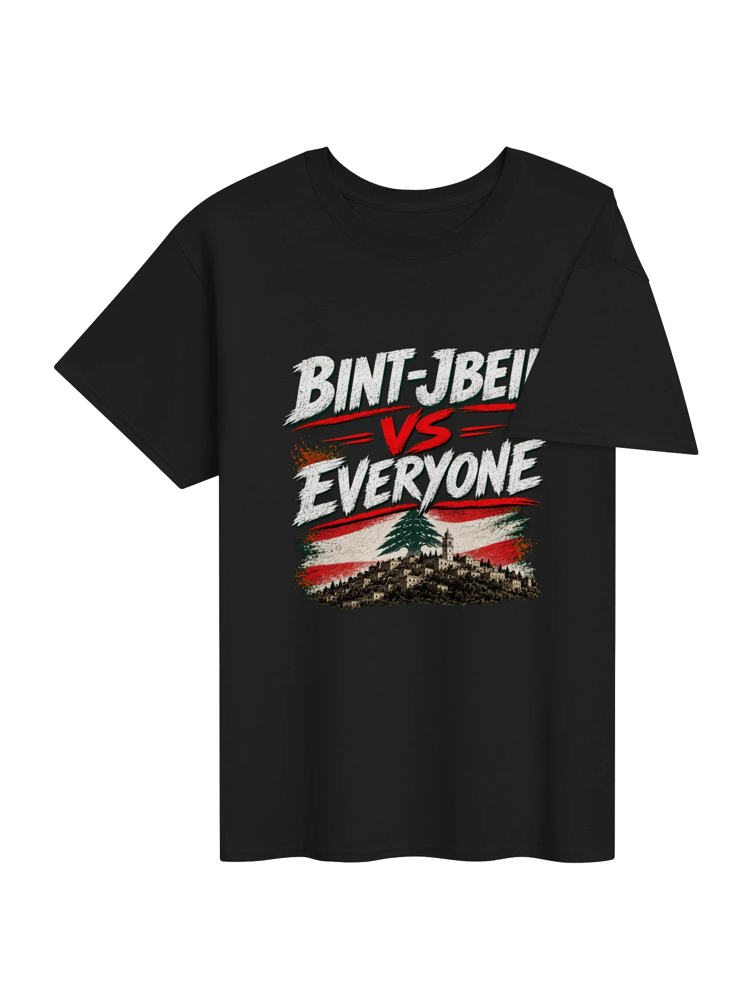 Bint Jbeil vs Everyone | Lebanese Pride T-Shirt product image (4)