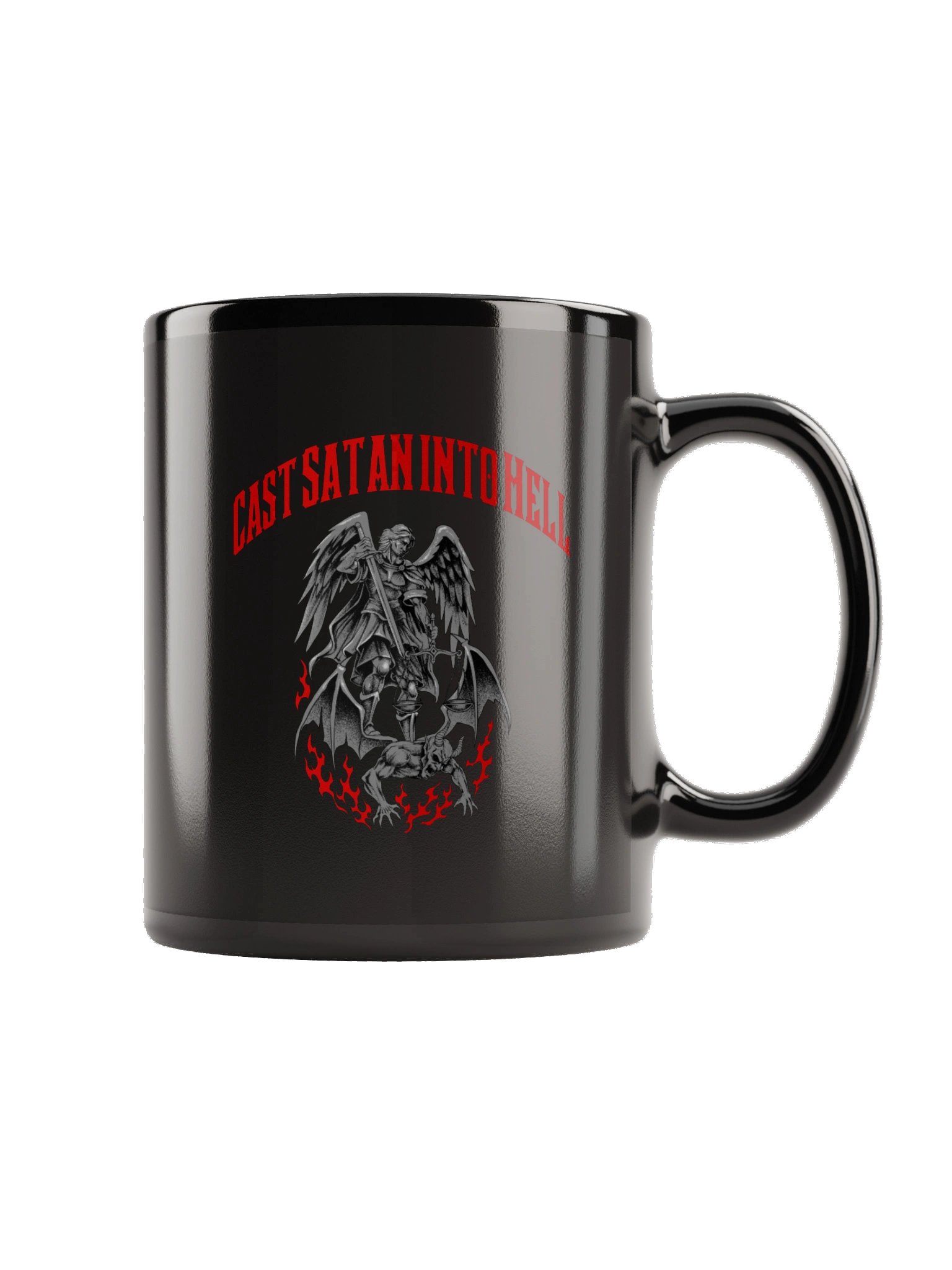 Cast Satan into Hell Metacore Saint Michael NEW - Mug product image (3)