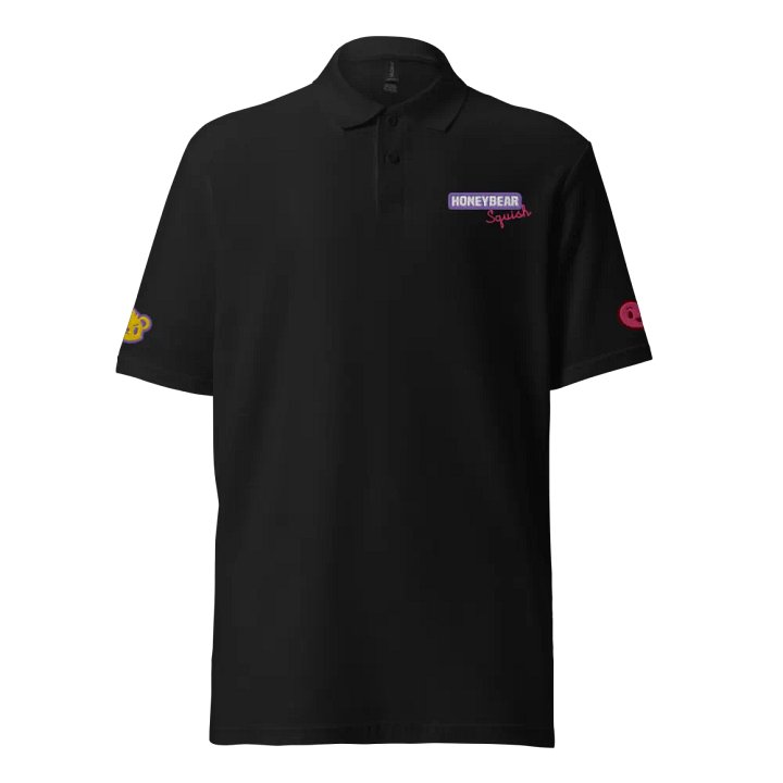 HONEYBEARSQUISH Pique Polo Shirt product image (1)
