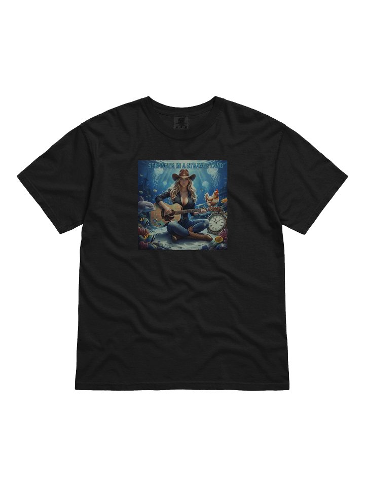 Stranger in a Strange Land Cowboy Guitarist Tee product image (1)