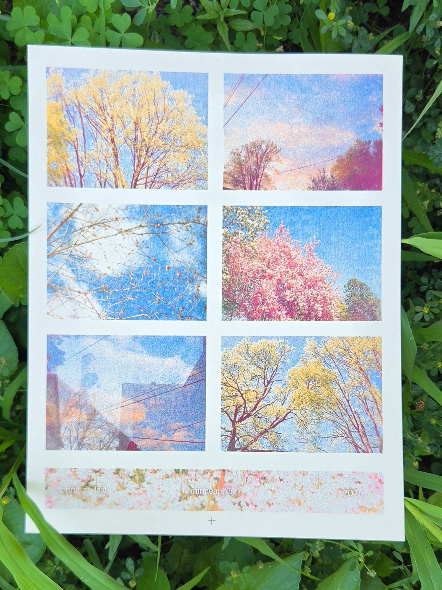 Minneapolis Spring Photos Riso Print product image (1)