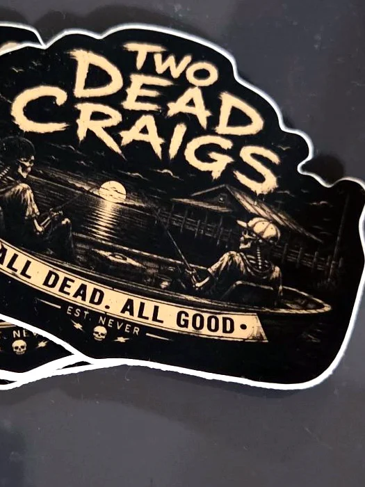 Two Dead Craigs Vinyl Sticker product image (1)
