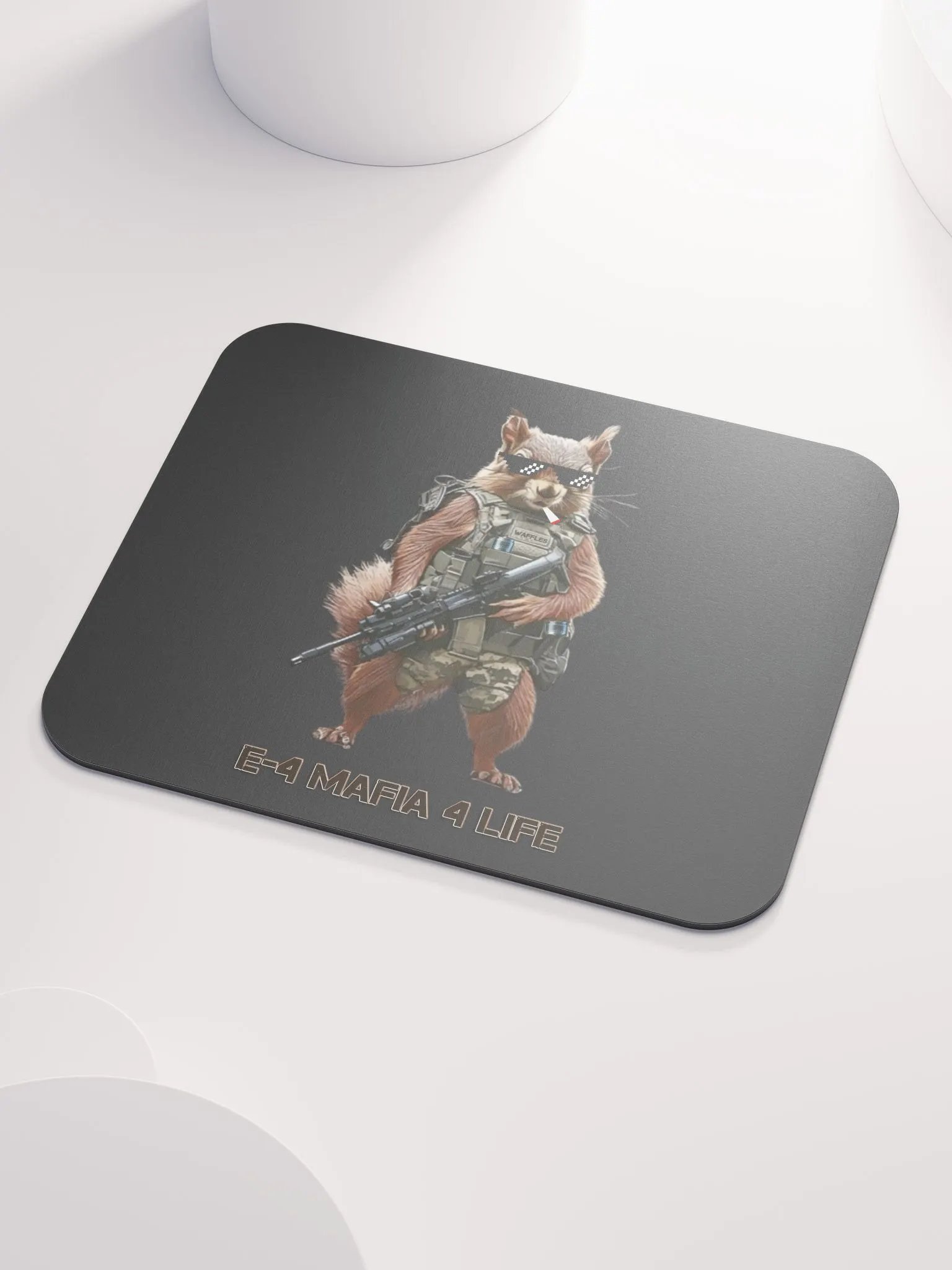Waffles E-4 Mafia - Mouse Pad product image (3)