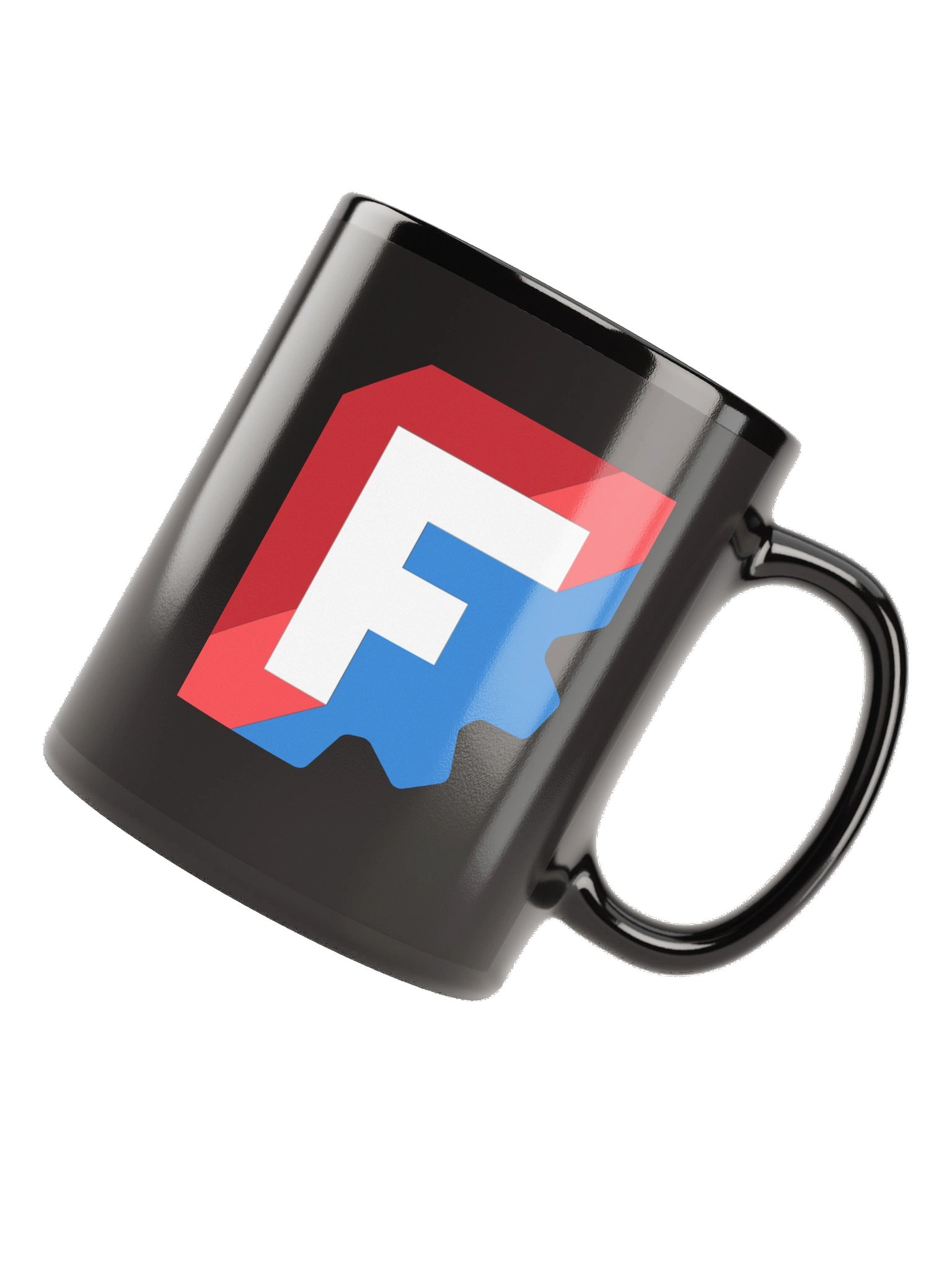 FreeCAD Ceramic Logo Mug - Black product image (6)