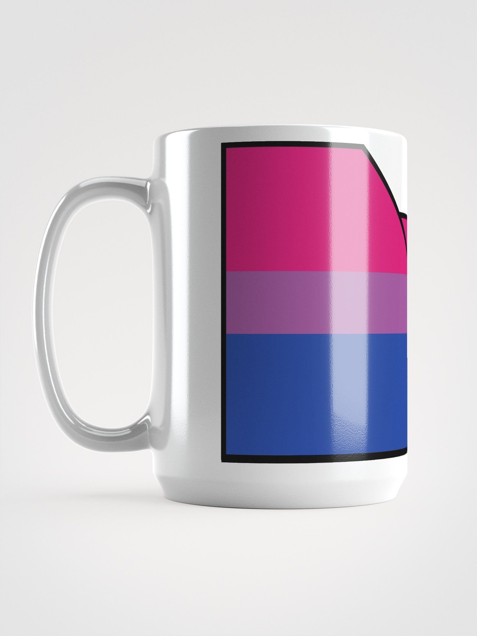 Faulted Pride Flags- Bi Mug product image (6)